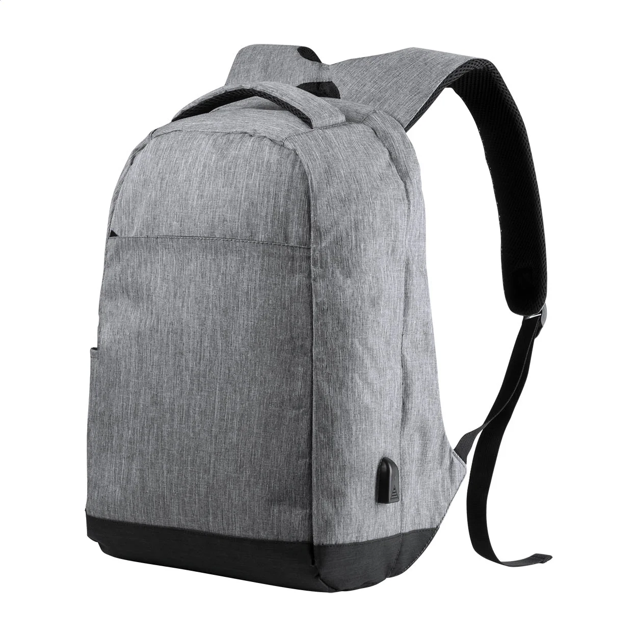 Rucksack "CityPeople", grau/schwarz