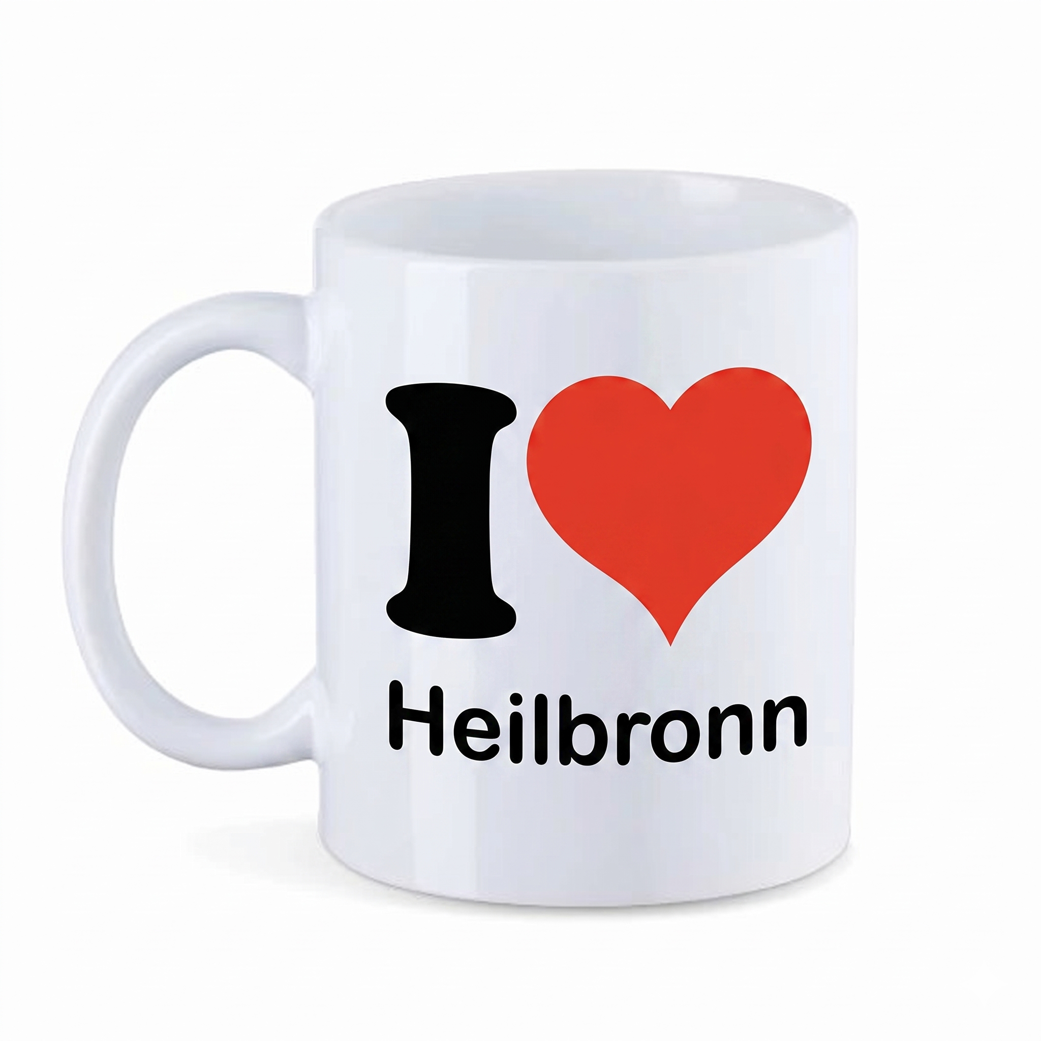 Kaffeetasse "Subli" mit Rundumdruck, glänzend