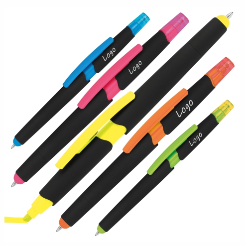 3in1 Kugelschreiber "Partner" - Marker, Touchpen, Kuli