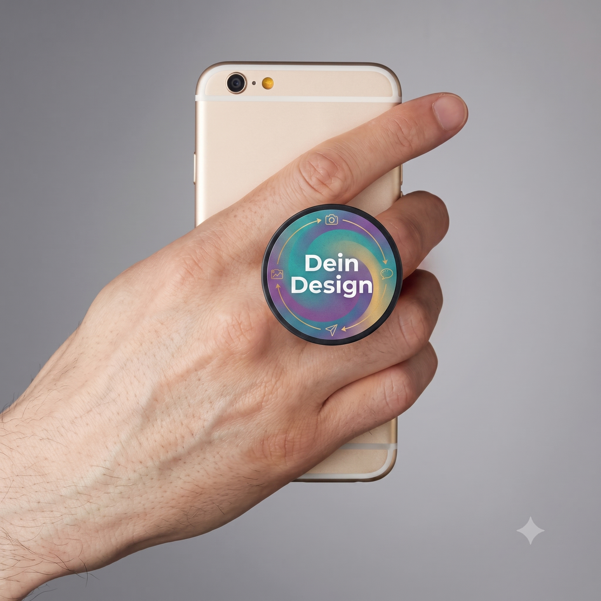 Smartphone-Fingerhalterung "Grip"
