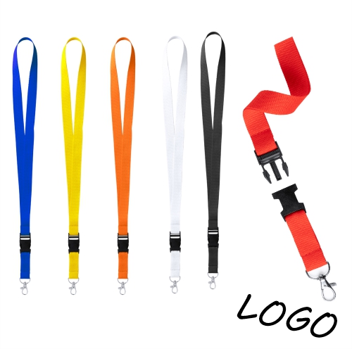 Schlüsselband mit hochwertigem Metallkarabiner