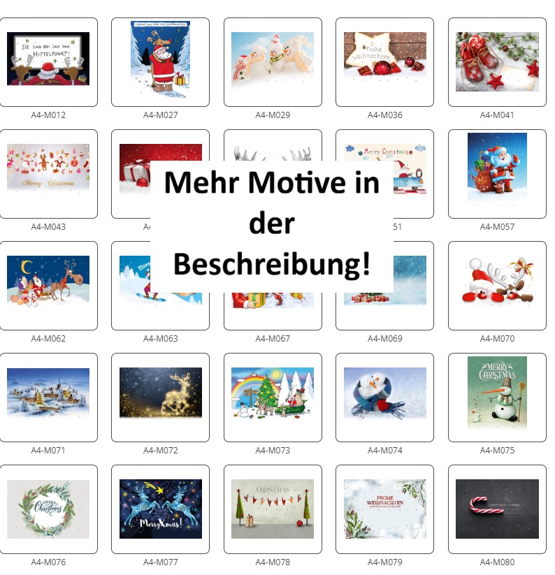 Adventskalender mit Schokolade – Ansicht 2